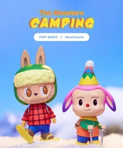 Spastic Pops [POP MART] The Monster Camping Series Blind Box (Single Sealed Blind Box)
