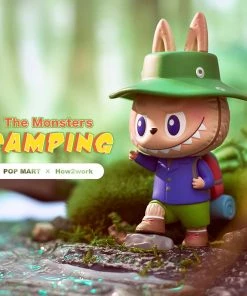 Spastic Pops [POP MART] The Monster Camping Series Blind Box (Single Sealed Blind Box)
