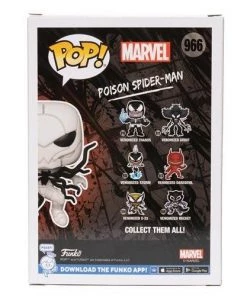 Spastic Pops In Stock! POP Marvel: Venom Poison Spider-Man Entertainment Earth Exclusive