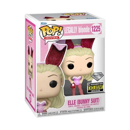Spastic Pops Movies! POP! Movies: Legally Blonde - Elle As Bunny (Diamond Glitter) Entertainment Earth Exclusive 1 Spastic Pops Movies! POP! Movies: Legally Blonde - Elle As Bunny (Diamond Glitter) Entertainment Earth Exclusive