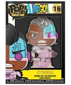 Spastic Pops Pop! Pins: DC: Teen Titans - Cyborg In Stock!