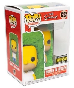 Spastic Pops POP! TV: The Simpsons Homer In Hedges Pop! Vinyl Figure - Entertainment Earth Exclusive Brand New!