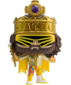 Spastic Pops In Stock! POP! WWE: King Macho Man Metallic Pop! Vinyl Figure - Entertainment Earth Exclusive