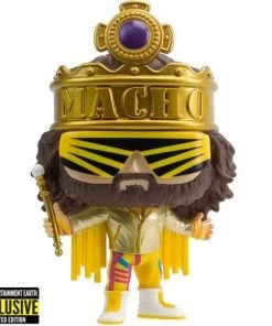 Spastic Pops In Stock! POP! WWE: King Macho Man Metallic Pop! Vinyl Figure - Entertainment Earth Exclusive