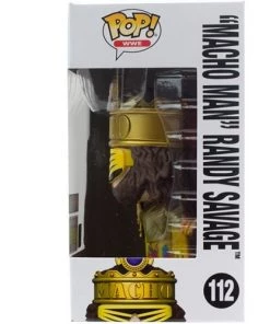 Spastic Pops In Stock! POP! WWE: King Macho Man Metallic Pop! Vinyl Figure - Entertainment Earth Exclusive