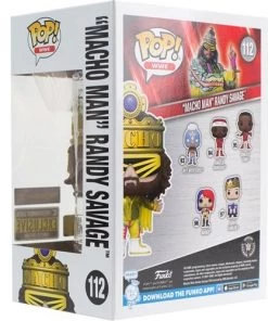 Spastic Pops In Stock! POP! WWE: King Macho Man Metallic Pop! Vinyl Figure - Entertainment Earth Exclusive