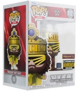 Spastic Pops In Stock! POP! WWE: King Macho Man Metallic Pop! Vinyl Figure - Entertainment Earth Exclusive