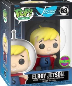 Spastic Pops PREORDER (Arrival Q1 2023) Hanna-Barbera Series 1 [Physical Item Only]: Pop! Digital NFT Release LE1635 [Legendary] Elroy Jetson Spaceboy #63