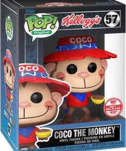 Spastic Pops Pre-Orders! PREORDER (Arrival Q1 2023) Kellogg's Series 1 [Physical Item Only]: Pop! Digital NFT Release LE1640 [Legendary] Coco The Monkey #57