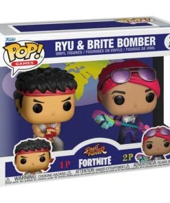 Spastic Pops PREORDER (Arrival Q3 2022) Pop Games: Fortnite- Ryu & Brite Bomber 2-Pack Games!