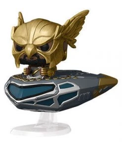 Spastic Pops PREORDER (Arrival Q3 2022) POP! Ride Super Deluxe: Black Adam - Hawkman In Cruiser