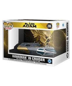 Spastic Pops PREORDER (Arrival Q3 2022) POP! Ride Super Deluxe: Black Adam - Hawkman In Cruiser