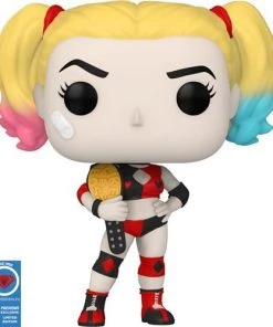 Spastic Pops Pre-Orders! PREORDER (Arrival Q4 2022) DC Comics Harley Quinn With Belt Pop! Vinyl Figure - PX Previews Exclusive