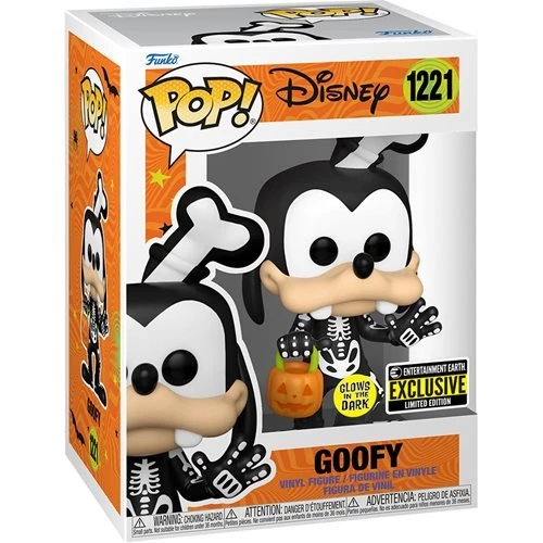 Spastic Pops Pre-Orders! PREORDER (Arrival Q4 2022) Disney Skeleton Goofy Glow-in-the-Dark Pop! Vinyl Figure - Entertainment Earth Exclusive 2 Spastic Pops Pre-Orders! PREORDER (Arrival Q4 2022) Disney Skeleton Goofy Glow-in-the-Dark Pop! Vinyl Figure - Entertainment Earth Exclusive