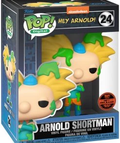 Spastic Pops PREORDER (Arrival Q4 2022) NICKELODEON CARTOONS [Physical Item Only]: Pop! Digital NFT Release LE1550 [Legendary] Arnold Shortman #24 Pre-Orders!
