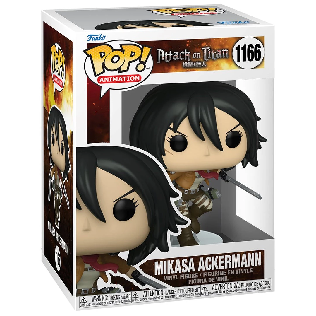 Spastic Pops PREORDER (Arrival Q4 2022) POP Animation: Attack On Titan S3- Mikasa Ackerman 2 Spastic Pops PREORDER (Arrival Q4 2022) POP Animation: Attack On Titan S3- Mikasa Ackerman