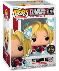 Spastic Pops PREORDER (Arrival Q4 2022) POP! Animation: Fullmetal Alchemist: Brotherhood - Edward Elric W/Energy - Set Of 2 (Chase & Common)