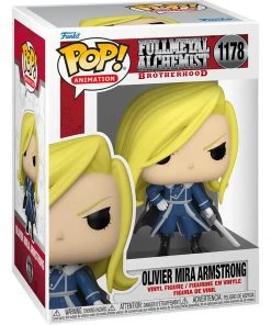 Spastic Pops Pre-Orders! PREORDER (Arrival Q4 2022) POP! Animation: Fullmetal Alchemist: Brotherhood - Olivier Mira Armstrong W/Sword