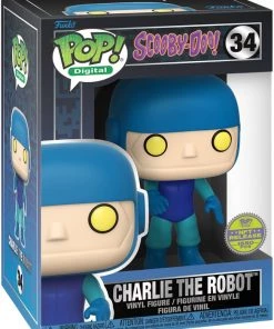 Spastic Pops PREORDER (Arrival Q4 2022) SCOOBY-DOO! [Physical Item Only]: Pop! Digital NFT Release LE1550 [Legendary] Charlie The Robot #34 Pre-Orders!