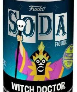 Spastic Pops PREORDER (Arrival Q4 2022) SCOOBY-DOO! [Physical Item Only]: Pop! Digital NFT Release LE1550 [Legendary] Witch Doctor Sealed Can