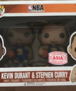 Spastic Pops PREORDER (Estimated Arrival June 2022) NEVER RELEASED Kevin Durant & Stephen Curry Golden State Warriors 2-Pack (2017) Asia Exclusive [FM170216] [846626018186] Misc Funko!