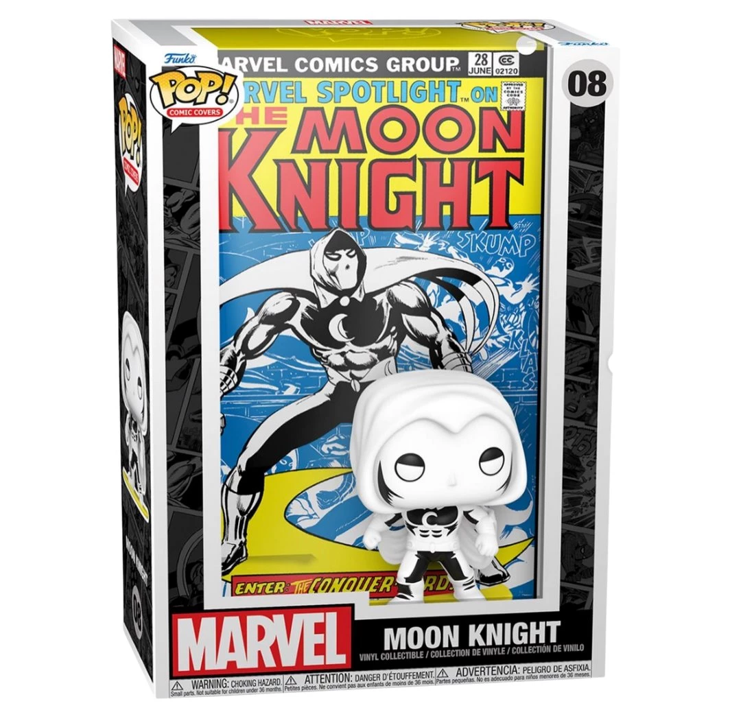 Spastic Pops PREORDER (Estimated Arrival Q3 2022) POP! Comic Cover: Marvel - Moon Knight 3 Spastic Pops PREORDER (Estimated Arrival Q3 2022) POP! Comic Cover: Marvel - Moon Knight