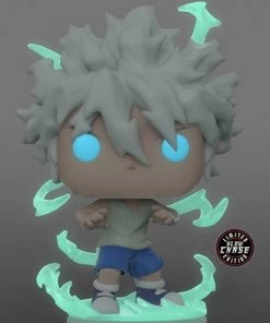 Spastic Pops PREORDER (Estimated Arrival Q4 2022) POP! Animation: Hunter X Hunter - Killua (GITD Chase & Common Set Of 2) (AAA Anime Exclusive)