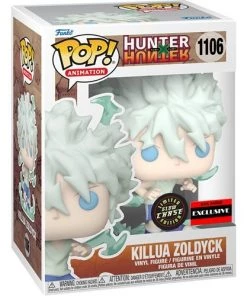 Spastic Pops PREORDER (Estimated Arrival Q4 2022) POP! Animation: Hunter X Hunter - Killua (GITD Chase & Common Set Of 2) (AAA Anime Exclusive)