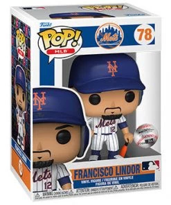 Spastic Pops PREORDER (Estimated Arrival Q4 2022) Pop! MLB: Mets- Francisco Lindor (Home Jersey) Pre-Orders!