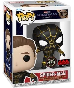 Spastic Pops Pre-Orders! PREORDER (Estimated Arrival Q4 2022) Spider-Man: No Way Home Unmasked Spider-Man Black Suit (Chase & Common Set Of 2) (AAA Anime Exclusive)