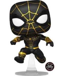 Spastic Pops Pre-Orders! PREORDER (Estimated Arrival Q4 2022) Spider-Man: No Way Home Unmasked Spider-Man Black Suit (Chase & Common Set Of 2) (AAA Anime Exclusive)