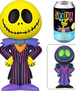 Spastic Pops Pre-Orders! PREORDER (Expected Arrival Q3 2022) Vinyl SODA: TNBC NBC The Nightmare Before Christmas - Jack Skellington BLACKLIGHT (1:6 Chance At Chase)