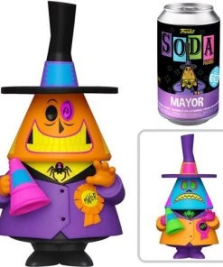 Spastic Pops PREORDER (Expected Arrival Q3 2022) Vinyl SODA: TNBC NBC The Nightmare Before Christmas - The Mayor BLACKLIGHT (1:6 Chance At Chase)