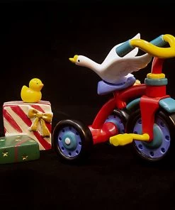 Spastic Pops IN STOCK [SANK TOYS] LE399 Sank Park-Fly Away Home-White Swan