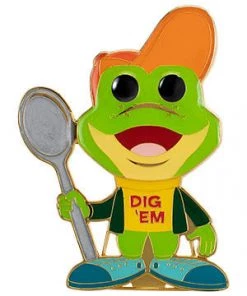 Spastic Pops PREORDER (Expected Q3 2022) POP PINS: AD ICONS Honey Smacks - Dig 'Em Frog Pre-Orders!