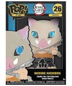 Spastic Pops PREORDER (Expected Q3 2022) POP PINS: DEMON SLAYER - Inosuke (1 In 12 Chance At CHASE) Pre-Orders!