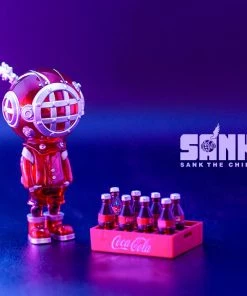 Spastic Pops Designer Brands! [SANK TOYS] LE399 Backpack Boys-Spectrum Series-Red Tide