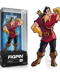 Spastic Pops All In Stock! PREORDER (EXPECTED Q4 2022): FiGPiN Classic DISNEY VILLAINS Gaston (954) 1st Edition - LE1500