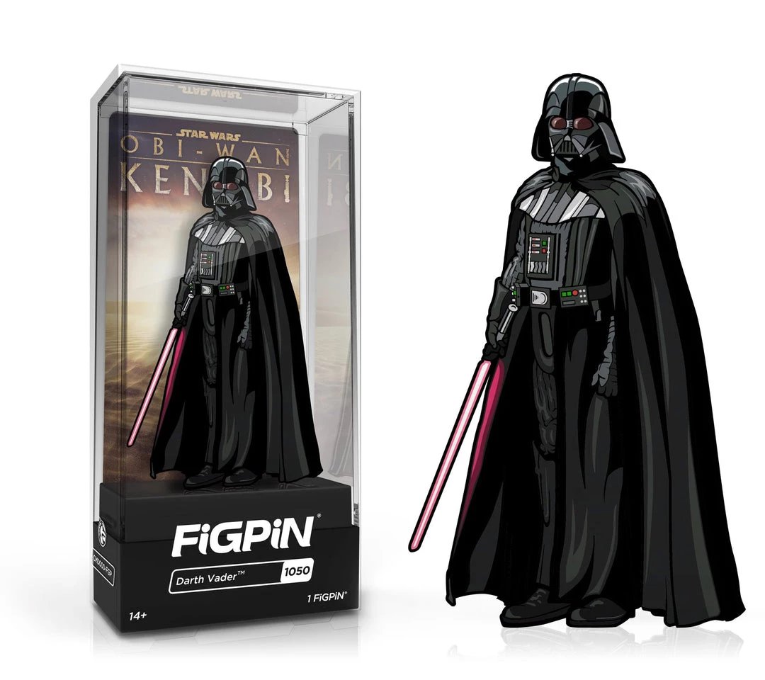Spastic Pops All In Stock! PREORDER (EXPECTED Q4 2022): FiGPiN Classic STAR WARS Obi-Wan Kenobi - Darth Vader (1050) 1st Edition 1 Spastic Pops All In Stock! PREORDER (EXPECTED Q4 2022): FiGPiN Classic STAR WARS Obi-Wan Kenobi - Darth Vader (1050) 1st Edition
