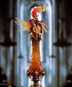 Spastic Pops Designer Brands! PREORDER (Expected Q4 2022) [WEARTDOING] LE299 The Sleeping Beauty—Moth & Flame-Black