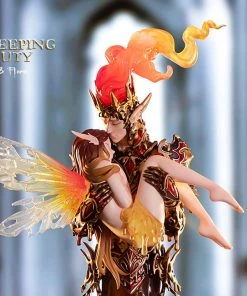 Spastic Pops Designer Brands! PREORDER (Expected Q4 2022) [WEARTDOING] LE299 The Sleeping Beauty—Moth & Flame-Black