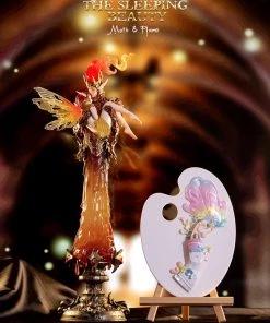 Spastic Pops Designer Brands! PREORDER (Expected Q4 2022) [WEARTDOING] LE299 The Sleeping Beauty—Moth & Flame-Black