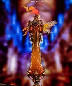 Spastic Pops Designer Brands! PREORDER (Expected Q4 2022) [WEARTDOING] LE299 The Sleeping Beauty—Moth & Flame-Black