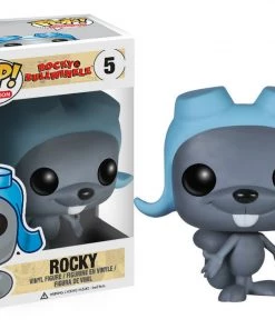 Spastic Pops Rocky Type: Vinyl Art Toys Brand: Funko Series: Pop! Animation , Pop! Vinyl Reference #: 5 Released: 2014 Related Subjects: Jay Ward Productions , Rocky And Bullwinkle , Rocky The Flying Squirrel