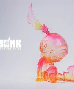 Spastic Pops [SANK TOYS] Good Night Series-Low Poly-Rose Designer Brands!