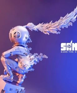 Spastic Pops Designer Brands! [SANK TOYS] LE299 藏克-逝-银海 Sank-Faded Away-Sliver