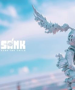 Spastic Pops Designer Brands! [SANK TOYS] LE299 藏克-逝-银海 Sank-Faded Away-Sliver