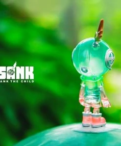Spastic Pops [SANK TOYS] LE499 缤纷系列-蜜桃薄荷 Little Sank-Spectrum Series-Peach Mint Designer Brands!