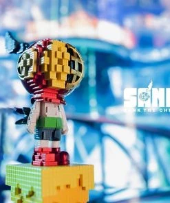 Spastic Pops [SANK TOYS] LE499 藏克-像素系列-原子超能 Sank-Pixel Series-Atom