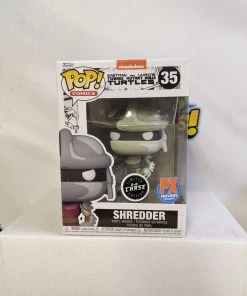 Spastic Pops Shredder Eastman & Laird's - Shredder (Black & White)